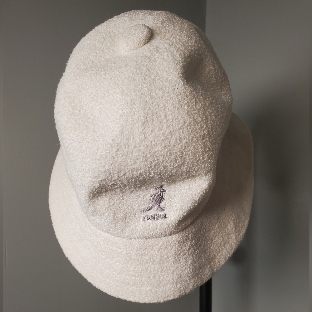 Kangol Cream Bermuda Casual Bucket Hat